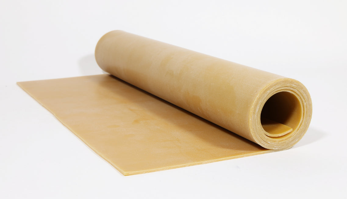 Naturkautschukmembrane für Vakuumpressen 2 mm 1400 x 3100 mm